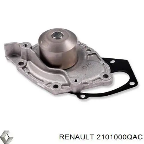 Помпа охлаждения Renault (RVI) 2101000QAC цена, от 28.09 USD