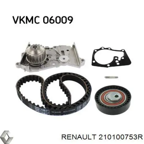 Купить 210100753R Renault (RVI) Насос охлаждения