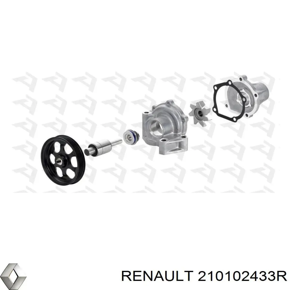 Помпа 210102433R Renault (RVI)