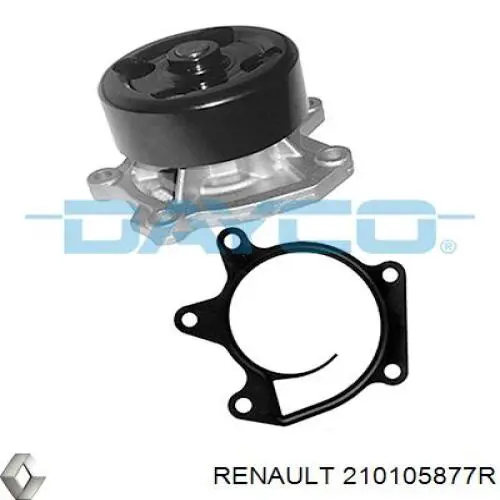 Bomba de agua 210105877R Renault (RVI)