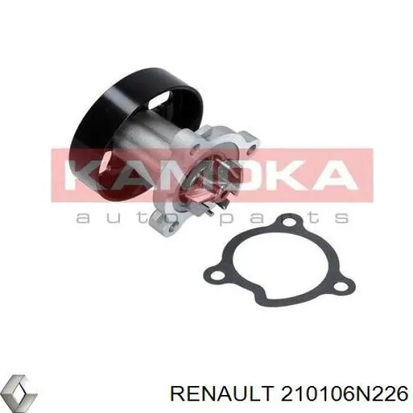 Помпа охлаждения Renault (RVI) 210106N226 цена, от 36.04 USD