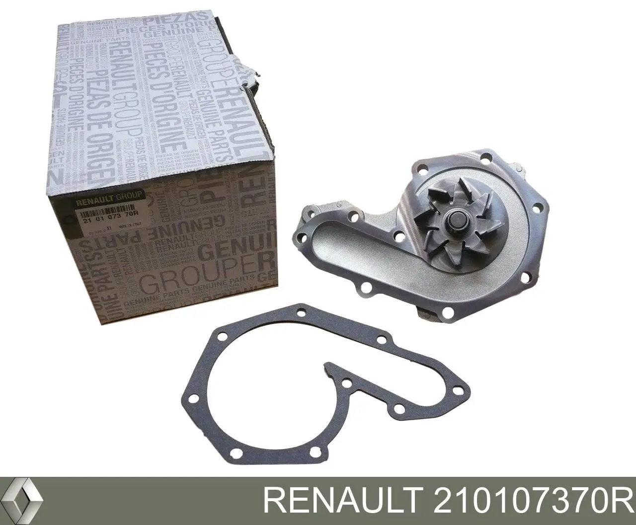 210107370R Renault (RVI) bomba de água (bomba de esfriamento)
