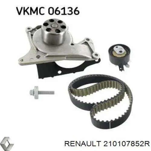 Помпа охлаждения Renault (RVI) 210107852R цена, от 62.21 USD