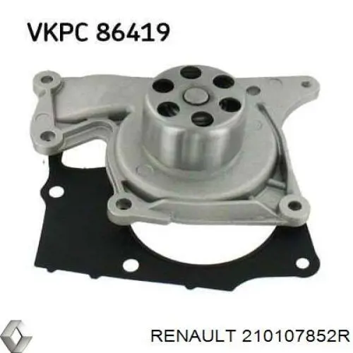 Водяной насос Renault (RVI) 210107852R