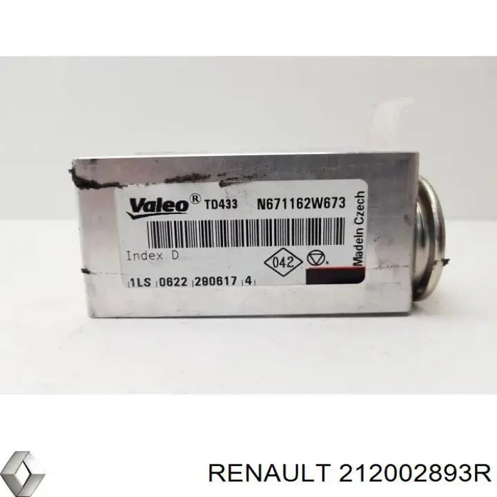 Купить 212002893R Renault (RVI) Корпус термостата