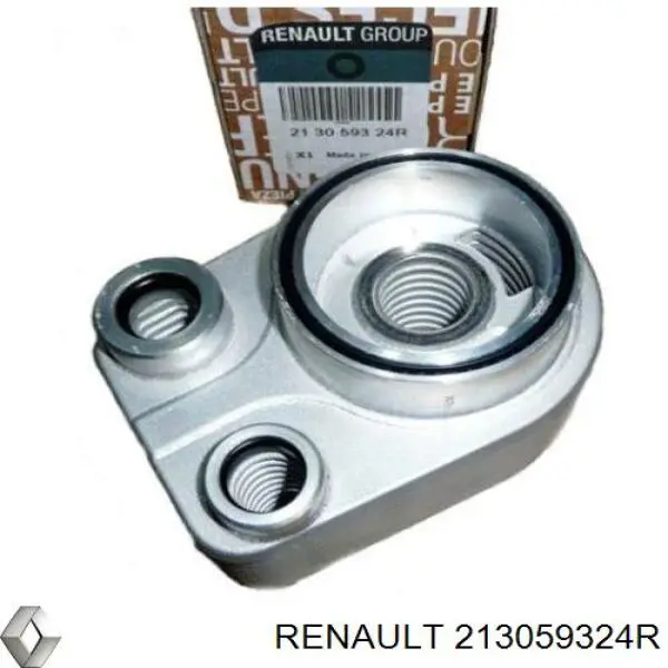 Radiador de aceite, bajo de filtro 213059324R Renault (RVI)