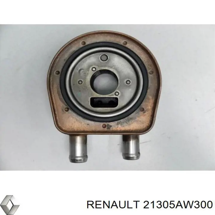Радиатор масляный (холодильник), под фильтром Renault (RVI) 21305AW300 цена, от 55.73 USD