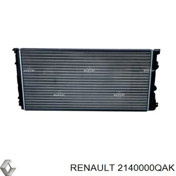 Купить 2140000QAK Renault (RVI) Радиатор водяной