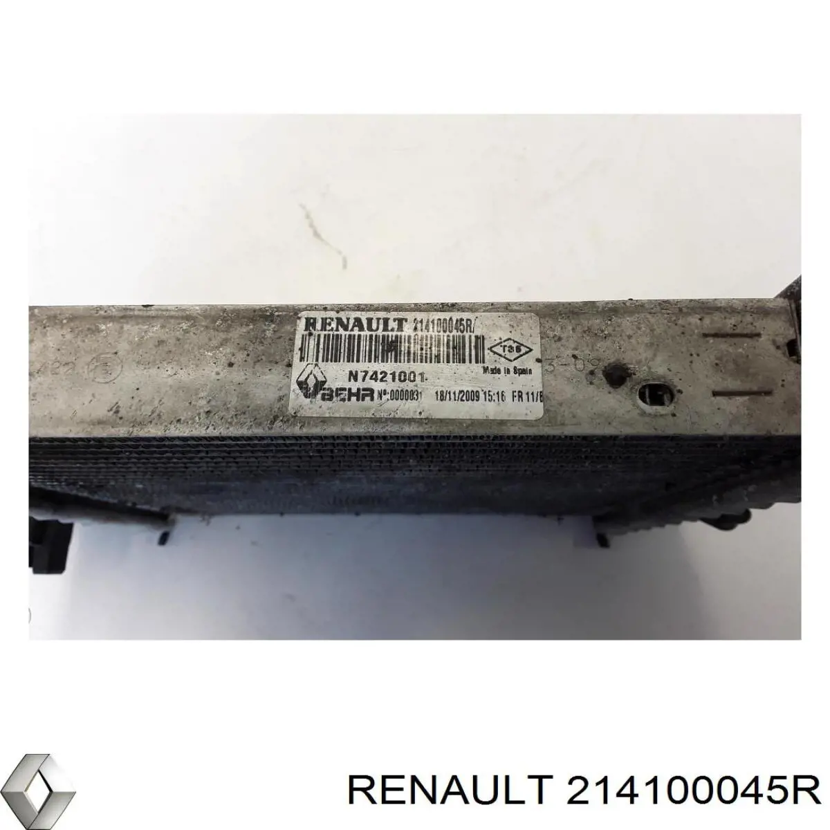 Радиатор охлаждения двигателя дополнительный Renault (RVI) 214100045R цена, от  USD