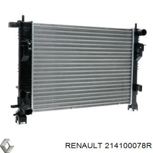 Купить 214100078R Renault (RVI) Радиатор водяной