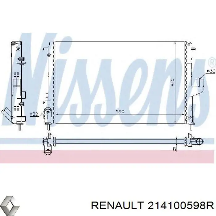214100598R Renault (RVI)