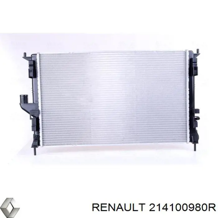 214100980R Renault (RVI) radiador de esfriamento de motor