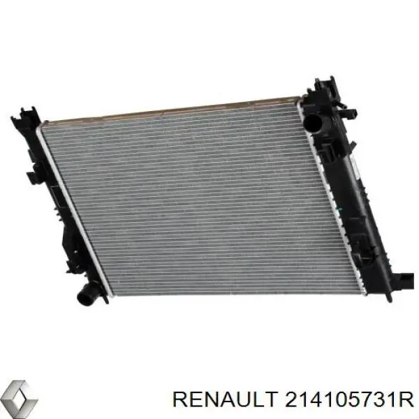 Radiador refrigeración del motor 214105731R Renault (RVI)