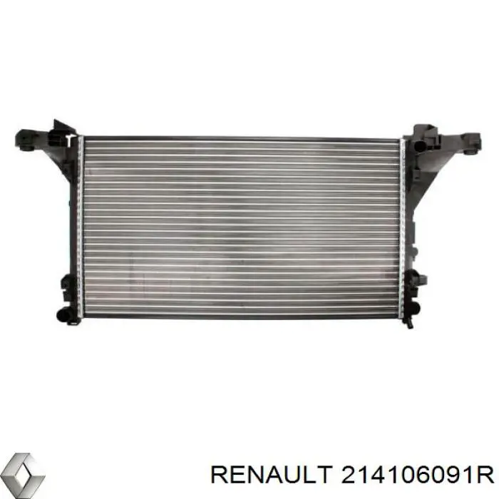 Радиатор охлаждения двигателя Renault (RVI) 214106091R цена, от 101.28 USD