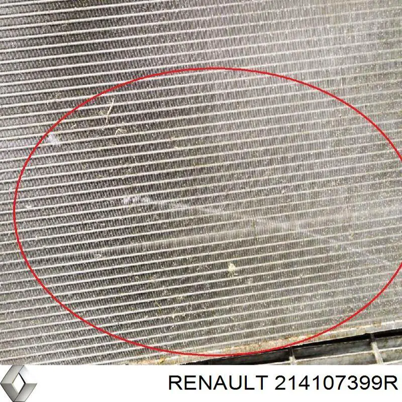 Купить 214107399R Renault (RVI) Радиатор водяной