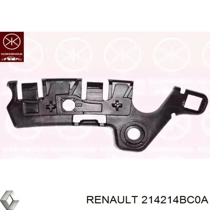 214214BC0A Renault (RVI) perciana do radiador de esfriamento