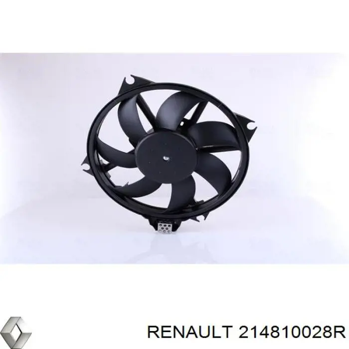 Купить 214810028R Renault (RVI) Электровентилятор охлаждения в сборе (мотор+крыльчатка)