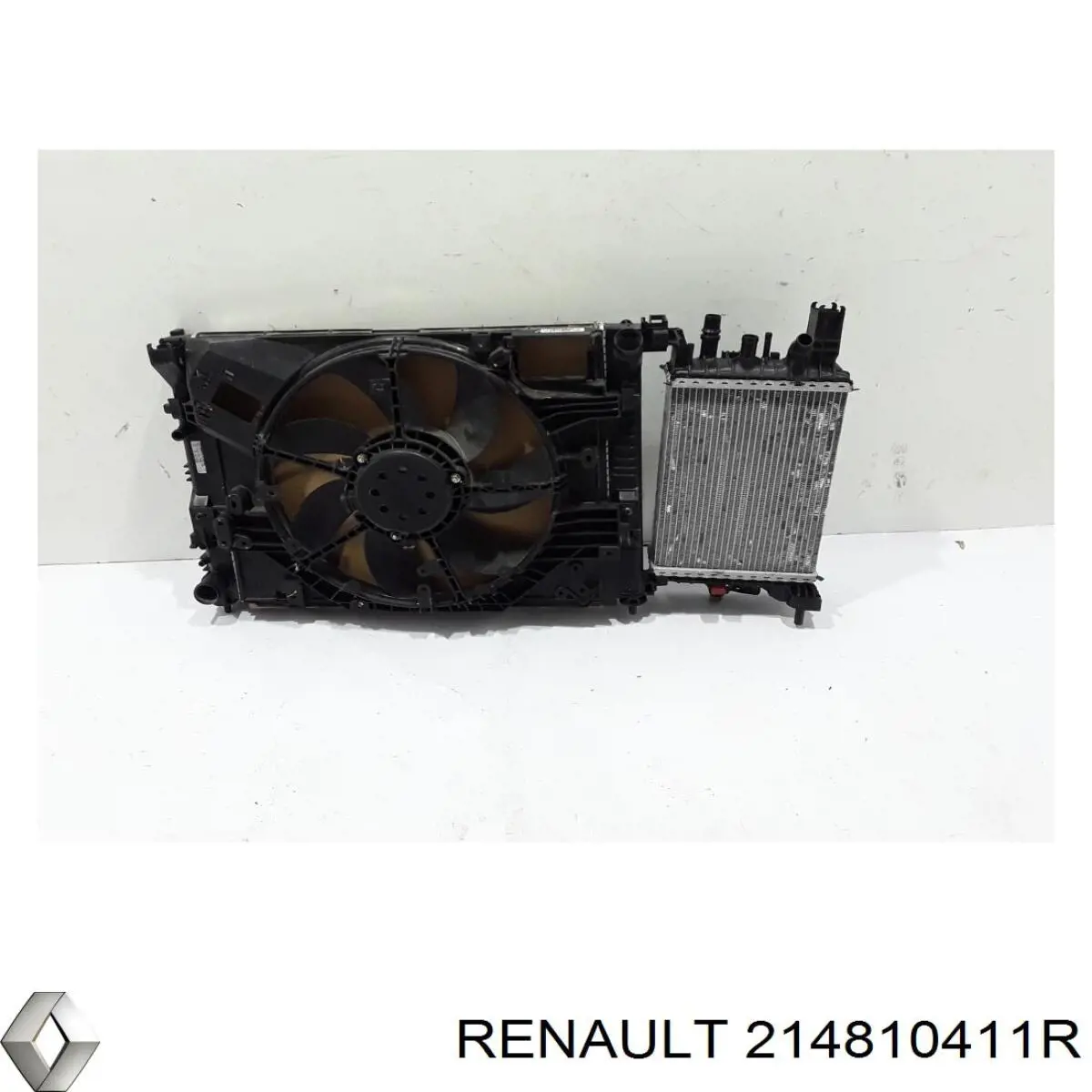 Диффузор радиатора охлаждения в сборе с мотором и крыльчаткой Renault (RVI) 214810411R цена, от 184.82 USD