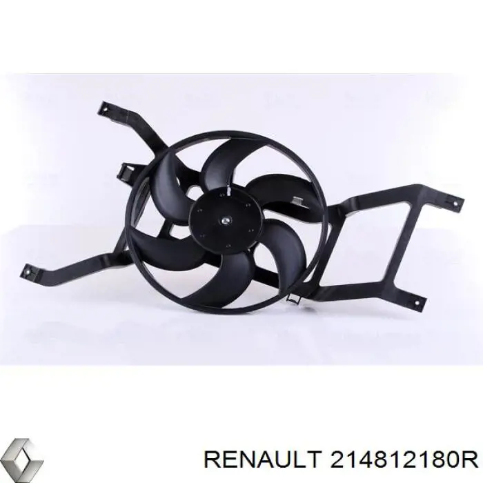 214812180R Renault (RVI) электровентилятор охлаждения в сборе (мотор+крыльчатка)