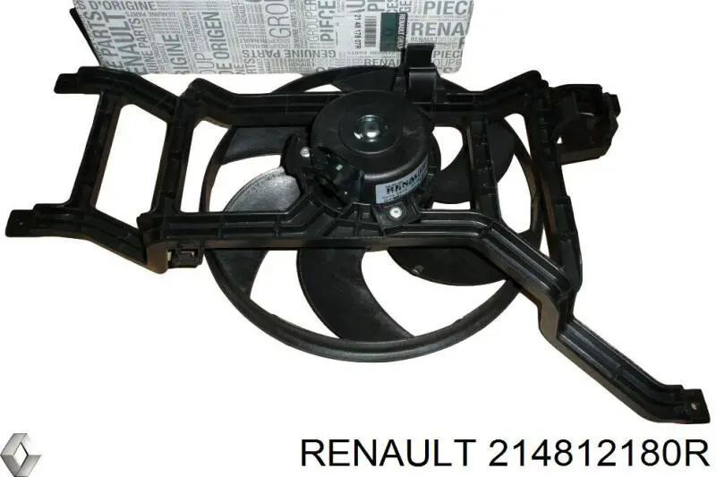 Купить 214812180R Renault (RVI) Электровентилятор охлаждения в сборе (мотор+крыльчатка)