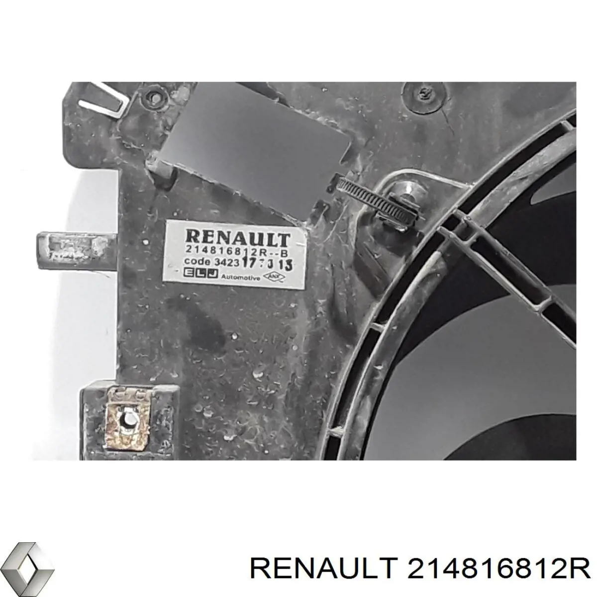Купить 214816812R Renault (RVI) Диффузор вентилятора в сборе с мотором и крыльчаткой