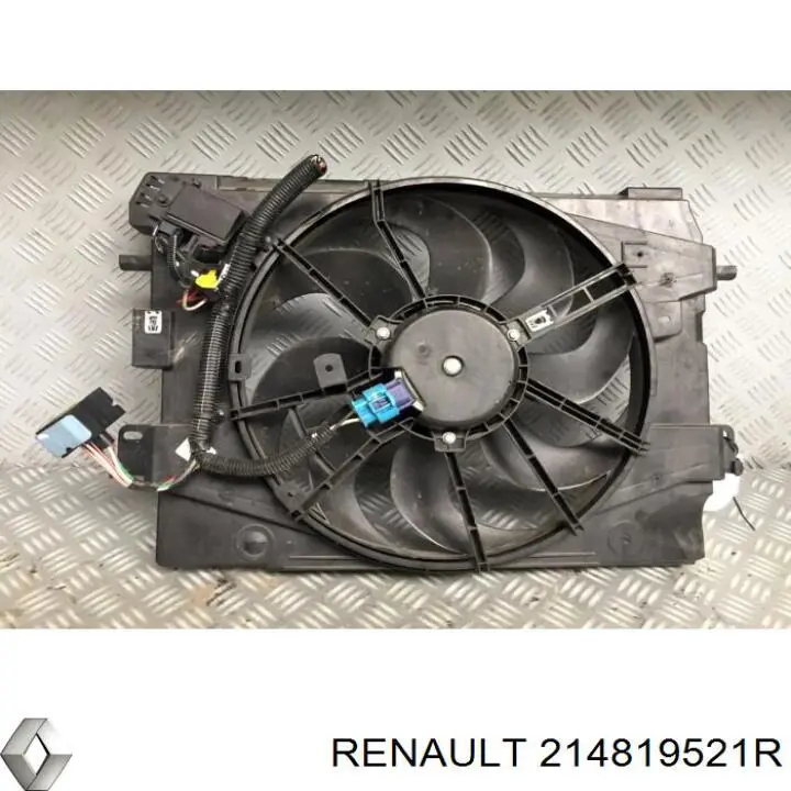 Вентилятор (крыльчатка) радиатора охлаждения на Dacia Duster HS