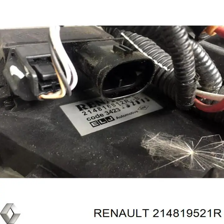 Крыльчатка радиатора охлаждения 214819521R Renault (RVI)