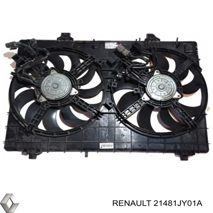 Ventilador elétrico de esfriamento montado (motor + roda de aletas) para Renault Koleos (HY0)