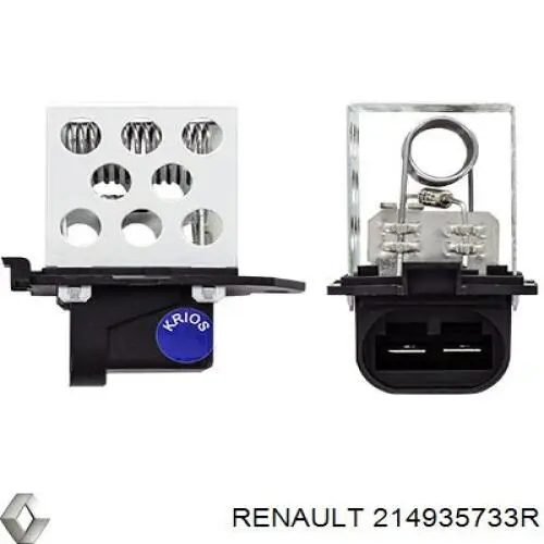 Регулятор оборотов вентилятора 214935733R Renault (RVI)