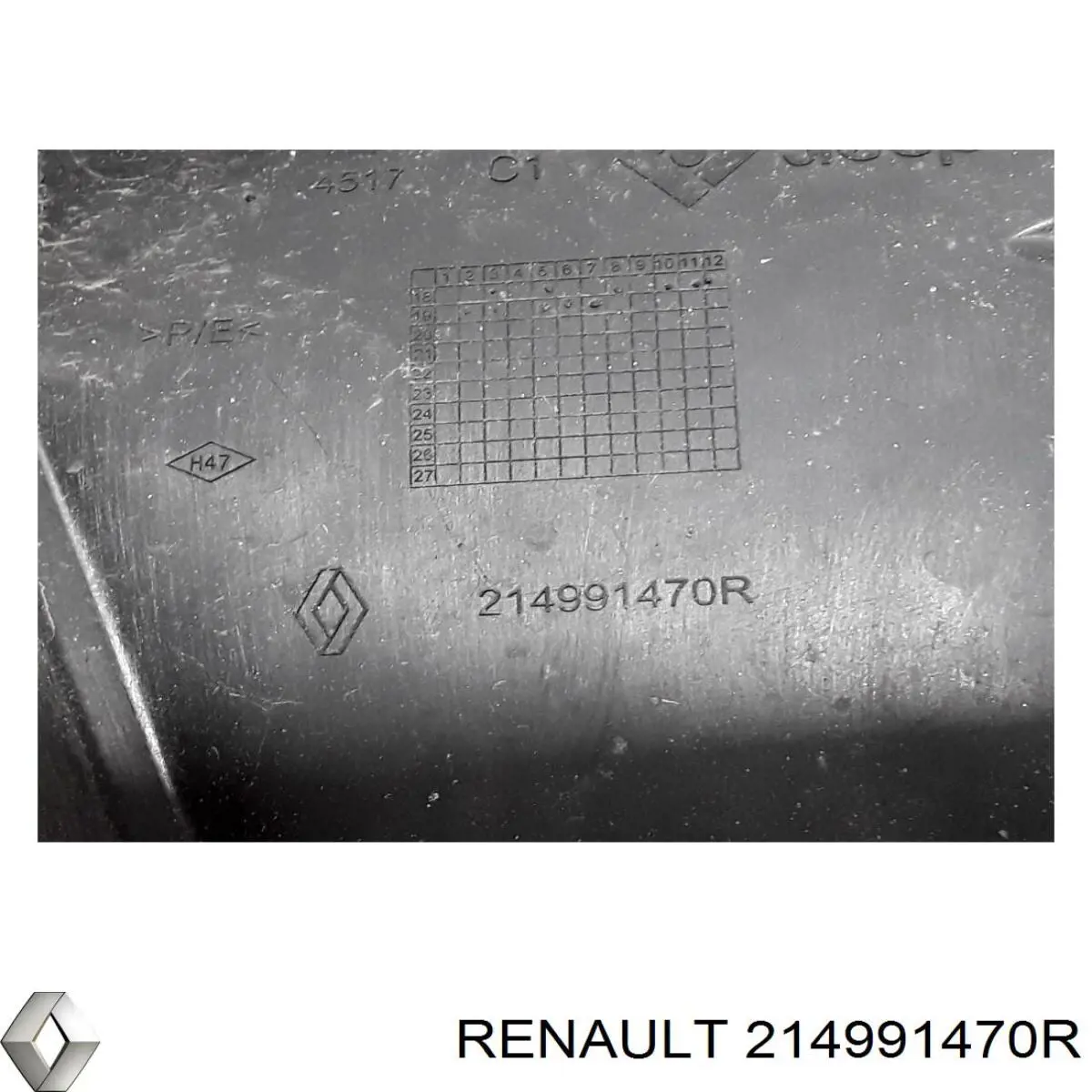 Воздуховод (дефлектор) радиатора левый Renault (RVI) 214991470R цена, от 50.73 USD