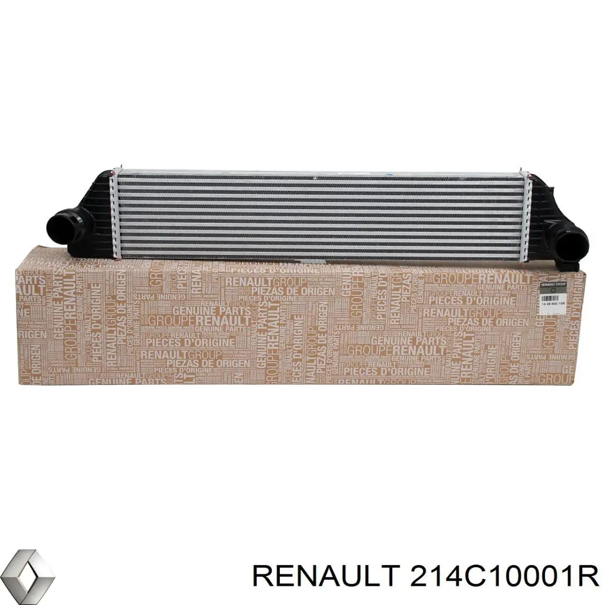 Радиатор охлаждения двигателя дополнительный 214C10001R Renault (RVI)