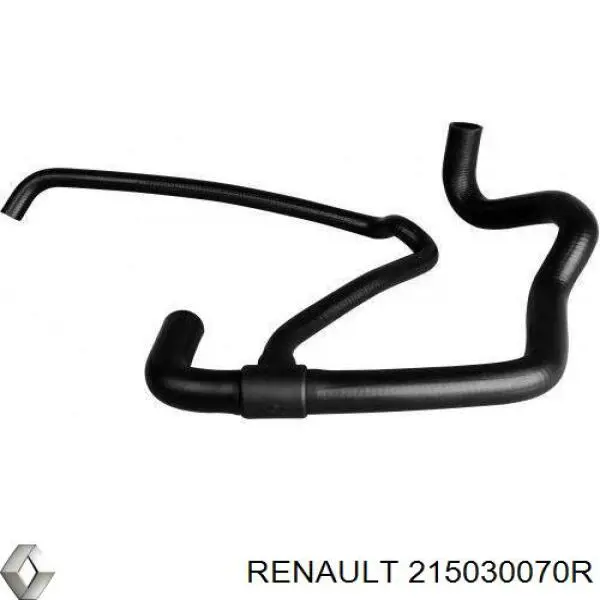 Шланг (патрубок) радиатора охлаждения нижний Renault (RVI) 215030070R