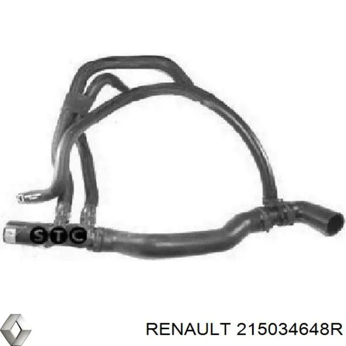 Купить 215034648R Renault (RVI) Шланг радиатора охлаждения нижний