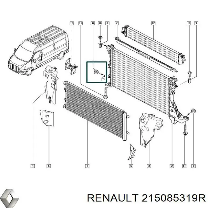 215085319R Renault (RVI) 