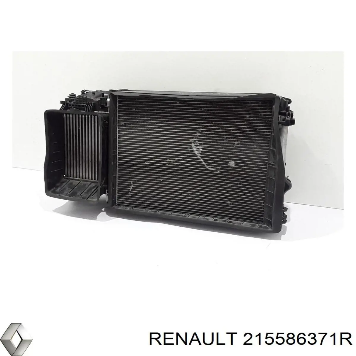 Воздуховод (дефлектор) радиатора интеркуллера Renault (RVI) 215586371R цена, от 19.68 USD