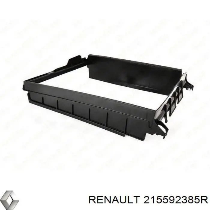 215592385R Renault (RVI) conduto de ar (defletor do radiador)