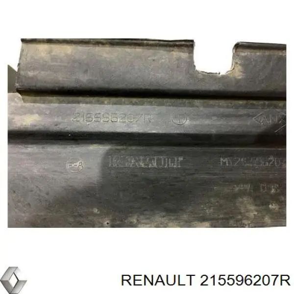 Conduto de ar (defletor) do radiador para Renault SANDERO 