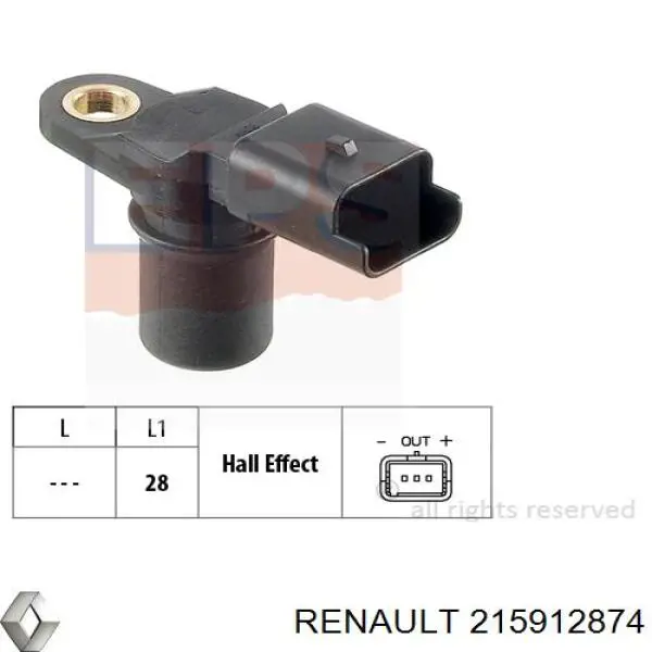 Купить 215912874 Renault (RVI) ДПРВ