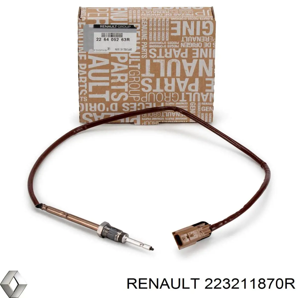 Купить 223211870R Renault (RVI) Трубка датчика давления выхлопных газов