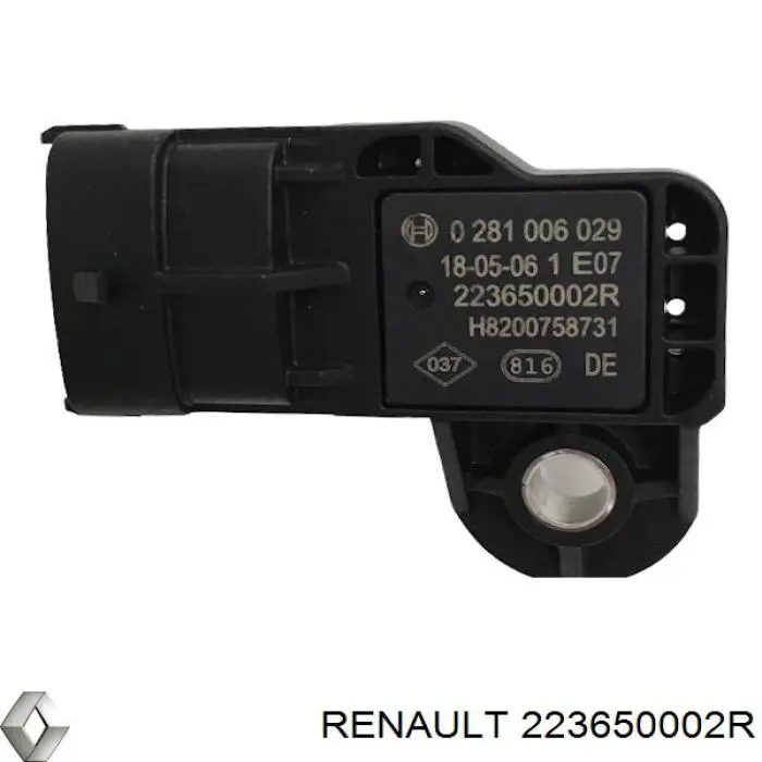 Датчик абсолютного давления в коллекторе Renault (RVI) 223650002R цена, от 10.22 USD