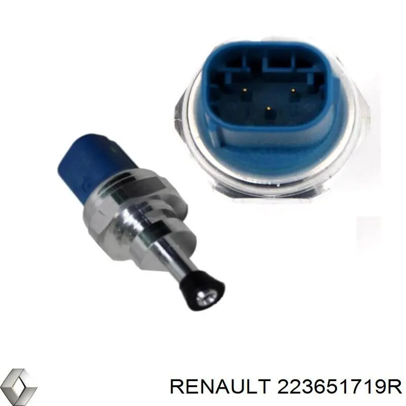 Sensor de pressão dos gases de escape 223651719R Renault (RVI)