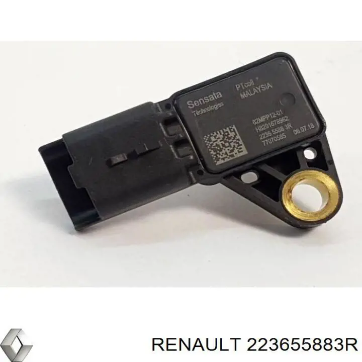 223655883R RENAULT Sensor de presión EGR original y equivalente