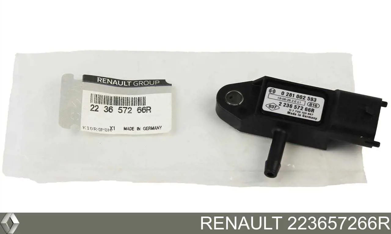 223657266R Renault (RVI) датчик давления наддува