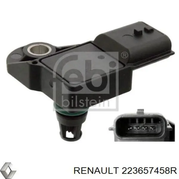 Датчик давления наддува 223657458R Renault (RVI)