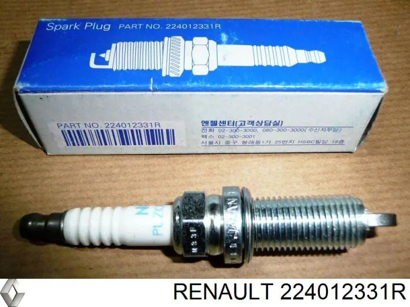 Свеча Renault (RVI) 224012331R