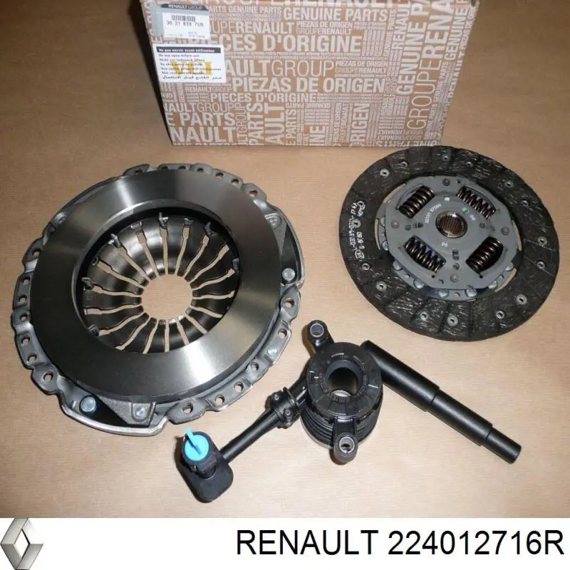 Свеча Renault (RVI) 224012716R