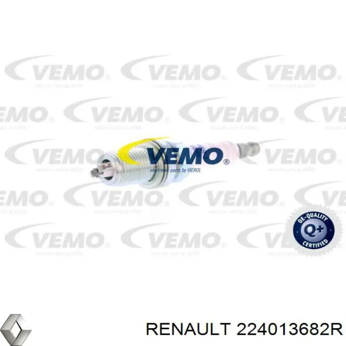 Свечи зажигания 224013682R Renault (RVI)