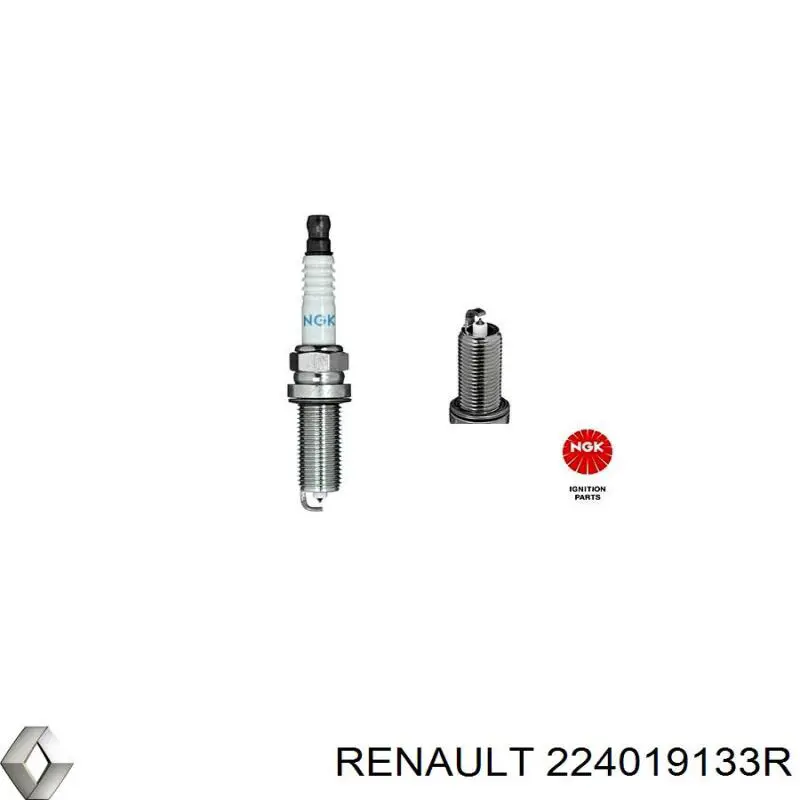 Свеча зажигания Renault (RVI) 224019133R цена, от 17.62 USD