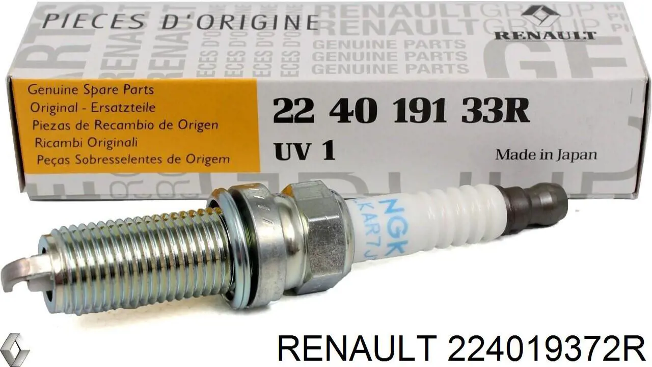 Свеча зажигания Renault (RVI) 224019372R цена, от 7.86 USD