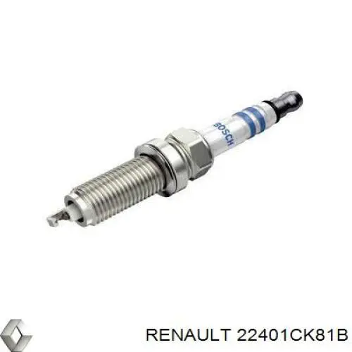 22401CK81B Renault (RVI) свечи